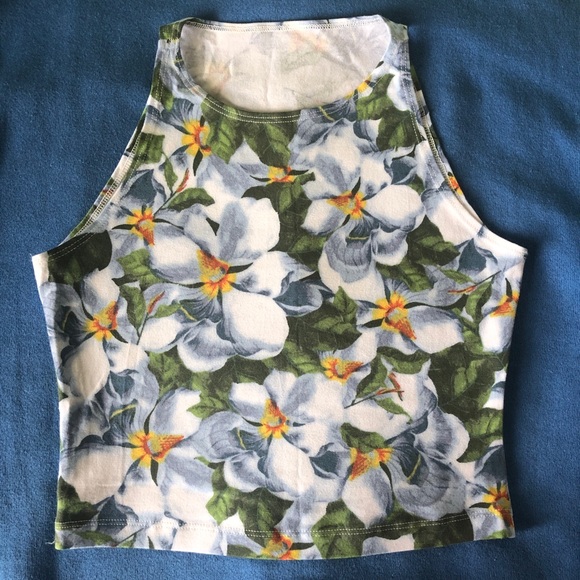 AMERICAN APPAREL CROP TOP - Picture 1 of 1